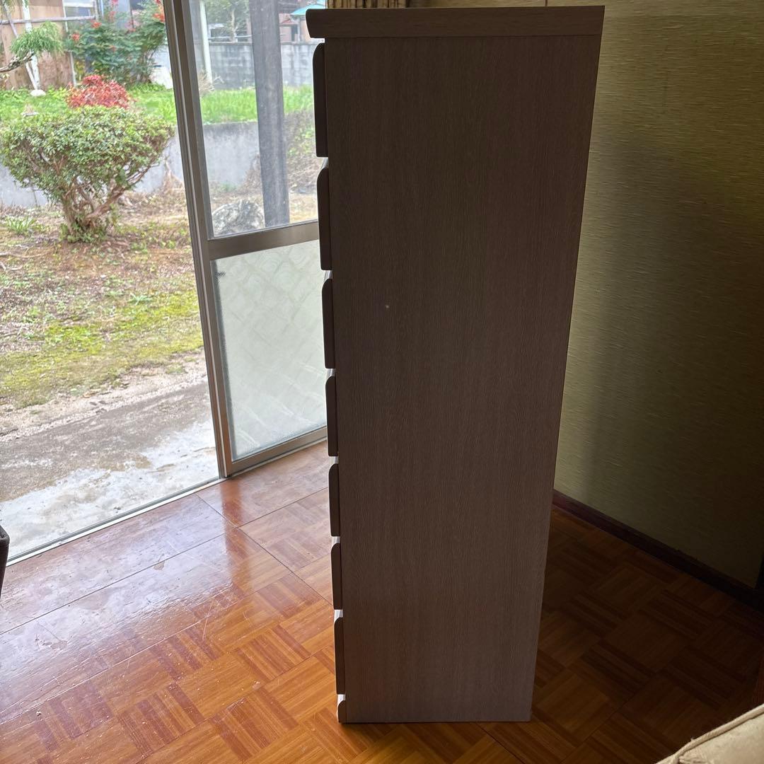 チェスト　グレー　 7段 ⭐️現地引渡しも可能