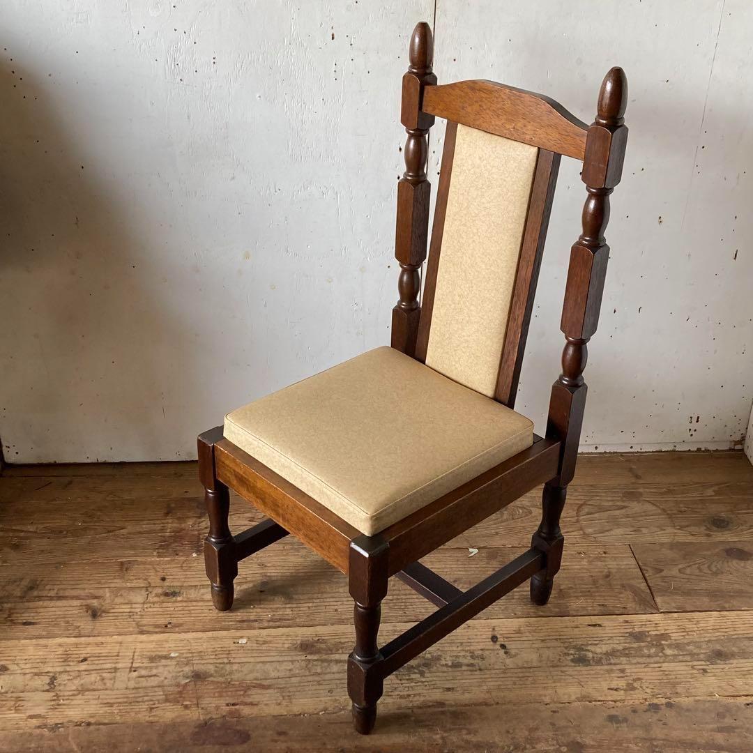 国産ヴィンテージ レトロ喫茶 チェア　木製 アンティーク