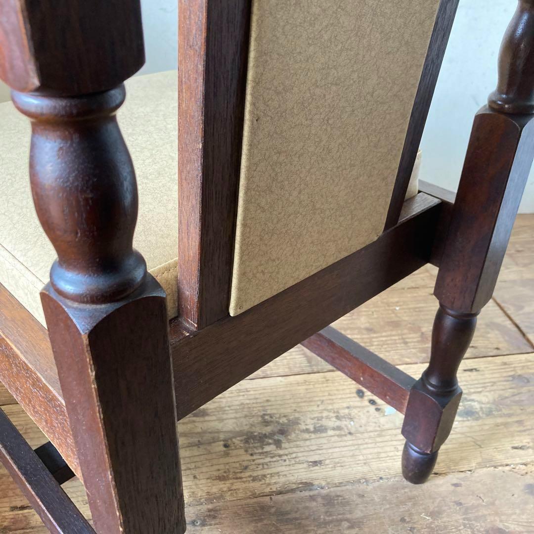 国産ヴィンテージ レトロ喫茶 チェア　木製 アンティーク