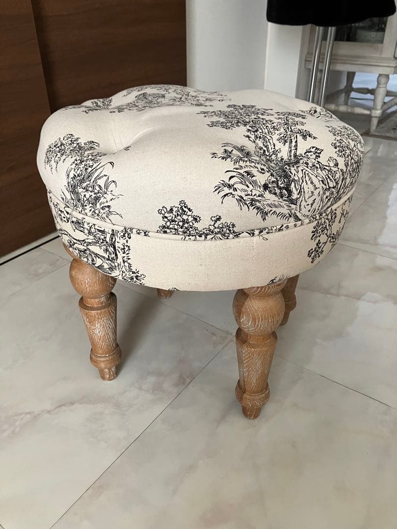 【 即日発送 】トワルドジュイ　スツール / オットマン