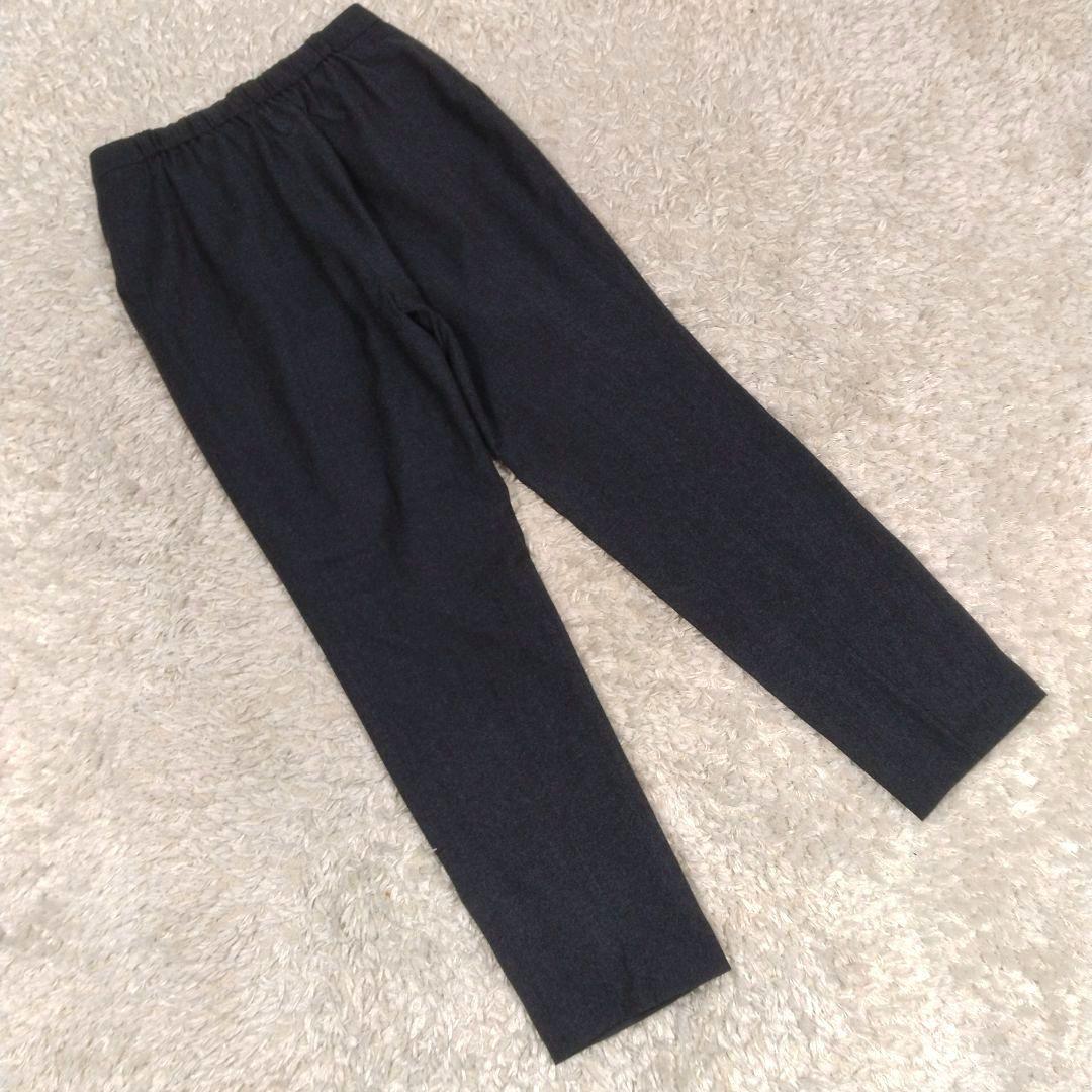 ポールスチュアート　ノーカラージャケット　パンツスカート　スーツセットアップ6M