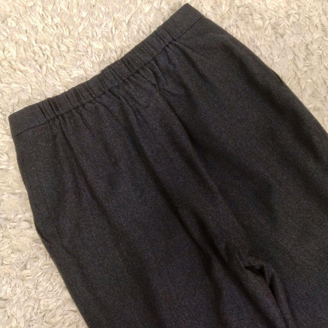 ポールスチュアート　ノーカラージャケット　パンツスカート　スーツセットアップ6M