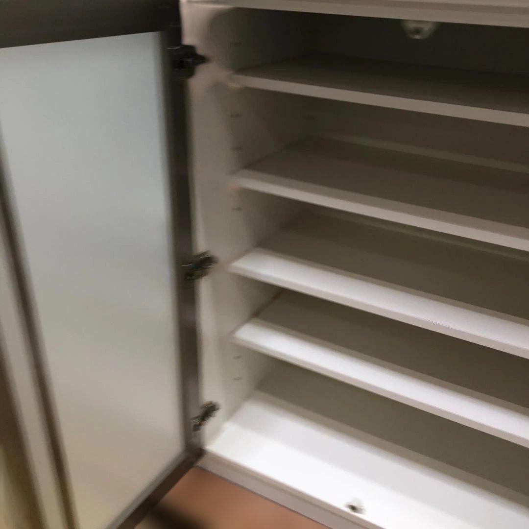 送料無料 ニトリ ポスティア 135 WH カウンター 食器棚 88252-2-