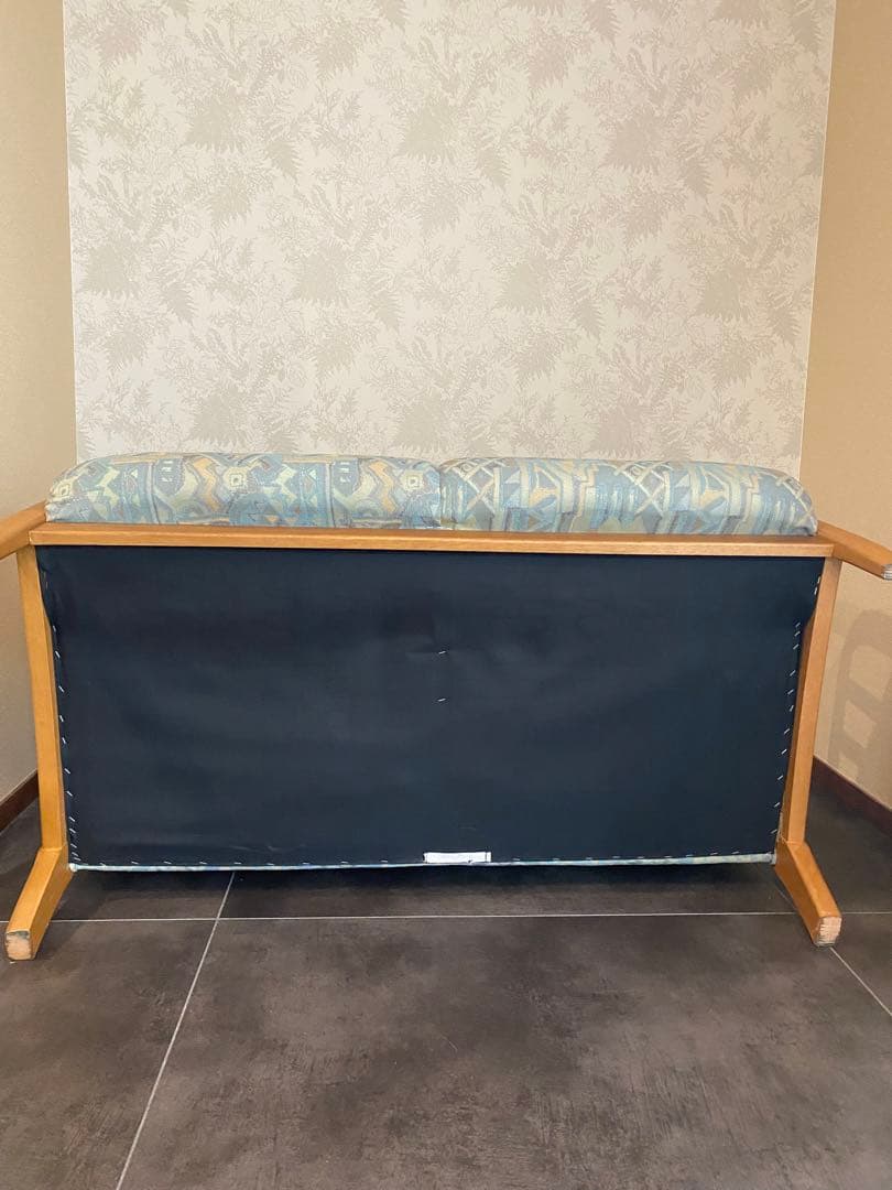 送料込みmaruni レトロヴィンテージ2〜３人掛けソファ