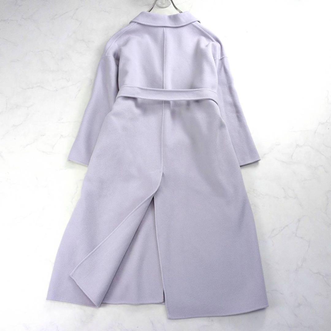 希少 3L✨ アンタイトル トスカーナ リバーロングコート マキシ丈 ベルト