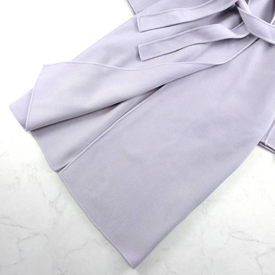 希少 3L✨ アンタイトル トスカーナ リバーロングコート マキシ丈 ベルト