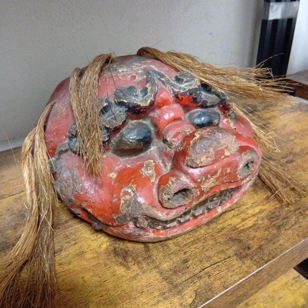 ゴンゲンサマ 呪物 明和3年(1766年) 江戸期 獅子頭 権現様 民間信仰