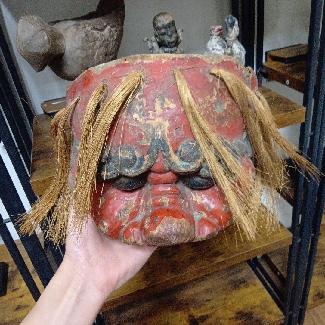 ゴンゲンサマ 呪物 明和3年(1766年) 江戸期 獅子頭 権現様 民間信仰