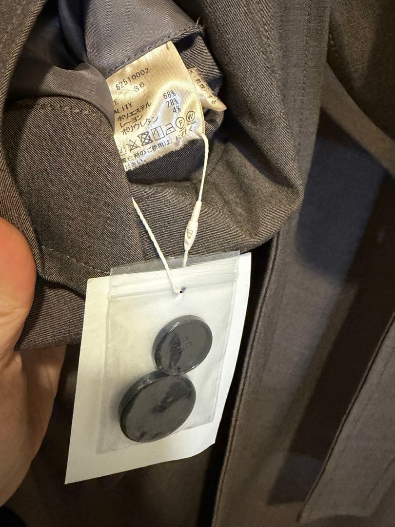 anuke アンヌークSoutiencollar Raglan Coat