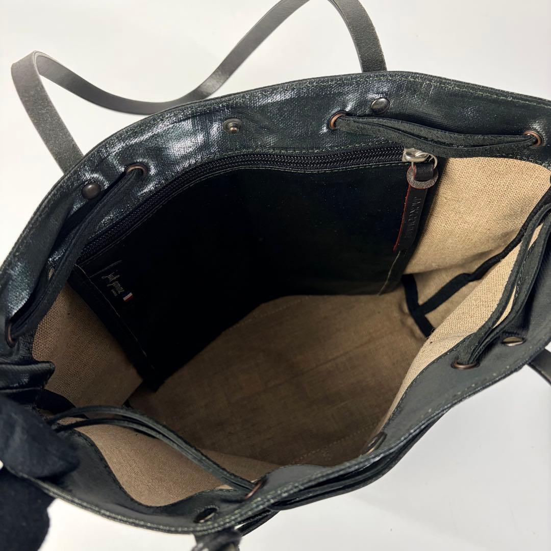 【極美品】現行モデル　ジャックゴム 　EMY エミー 　トートバック　グリーン