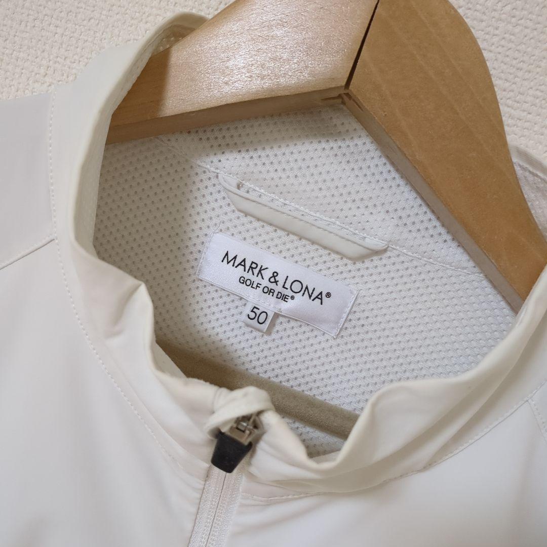 ★美品★2024年モデル MARK&LONA ハーフジップ　サイズ　50