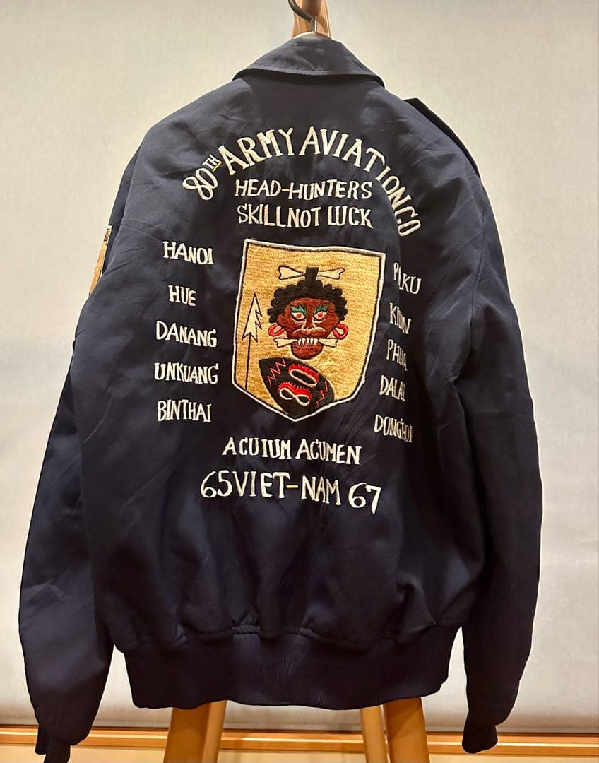 50s 60s 70s 当時物 ベトジャン スカジャン スーベニアジャケット