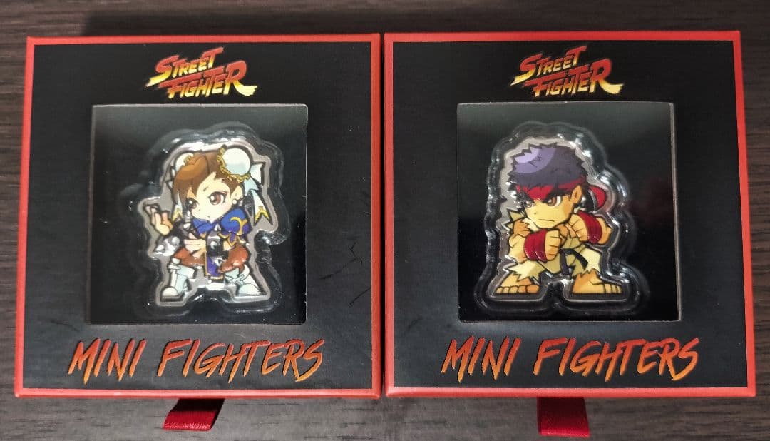 2021年　ストリートファイター銀貨　リュウ 春麗