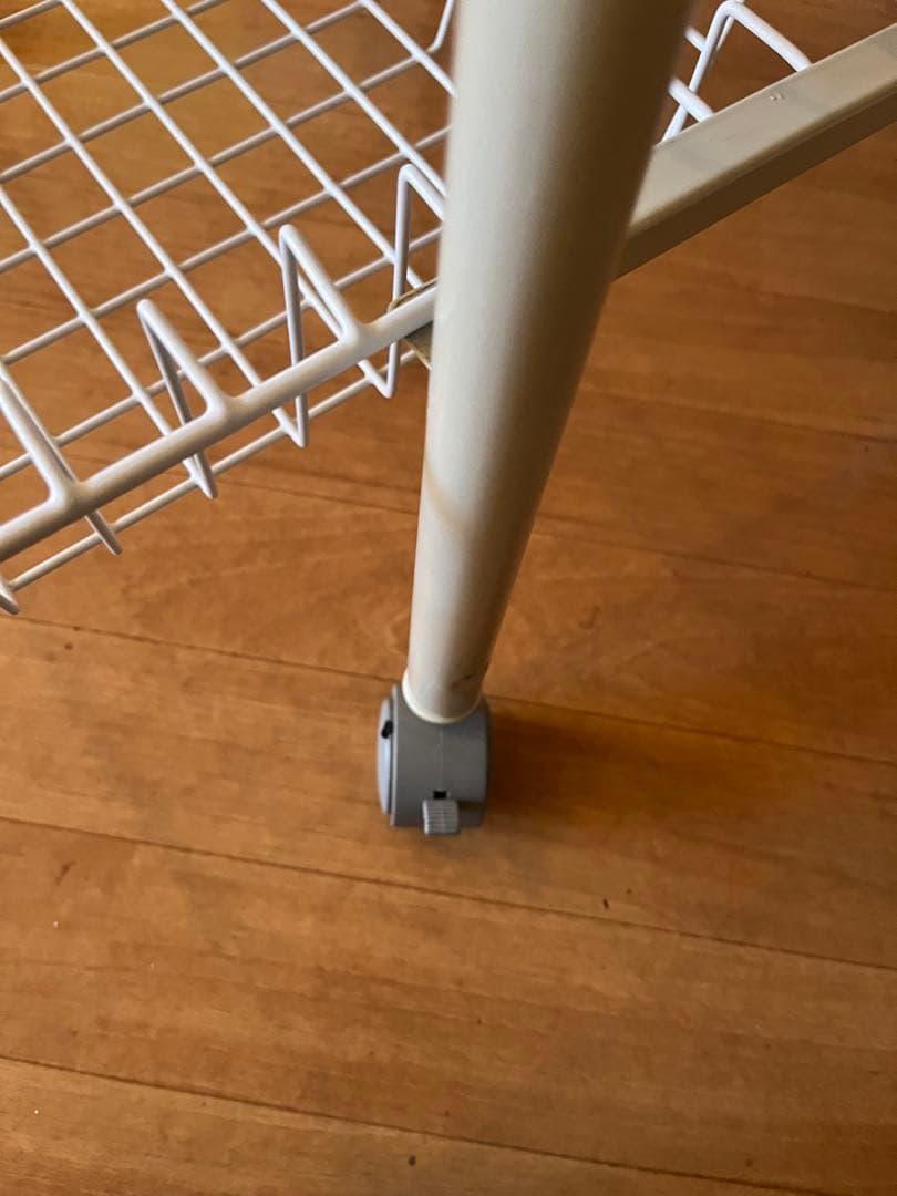 ラスト値下げ！【美品】コンセント付き！レンジボード キャスター付き