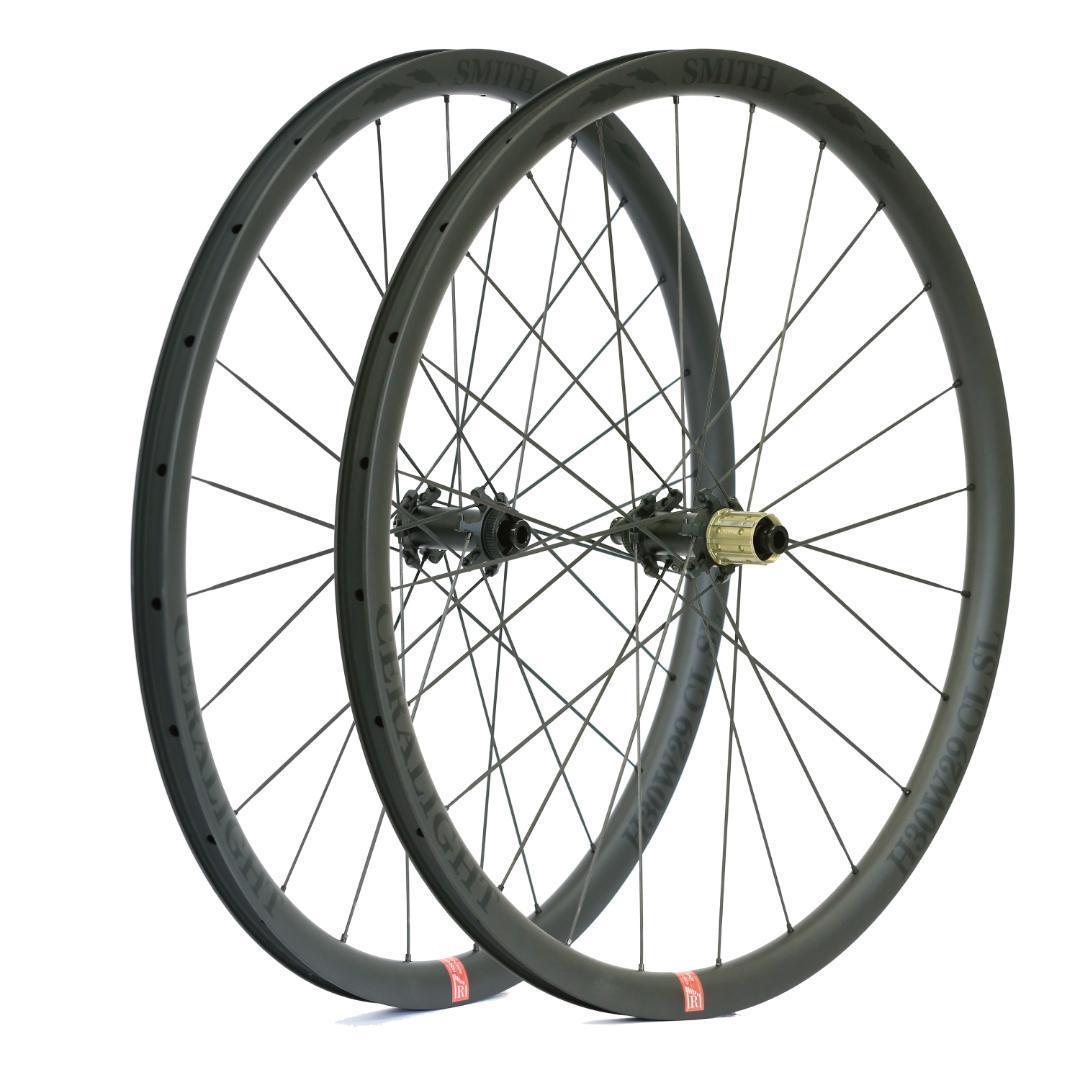 試乗会で使用「セラライト　H30W29」 ディスク用　カーボンスポーク仕様