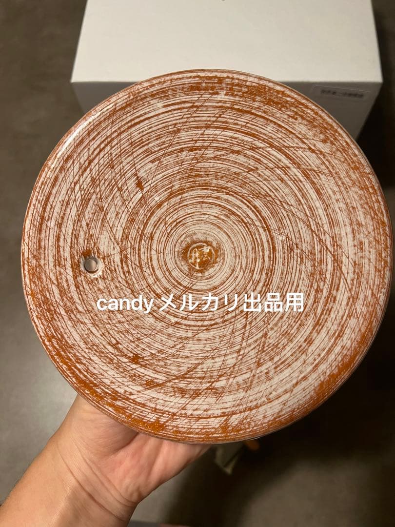 即日発送　中川一辺陶　貴重　雲井窯　京赤楽きまぐれ　御飯鍋　2合