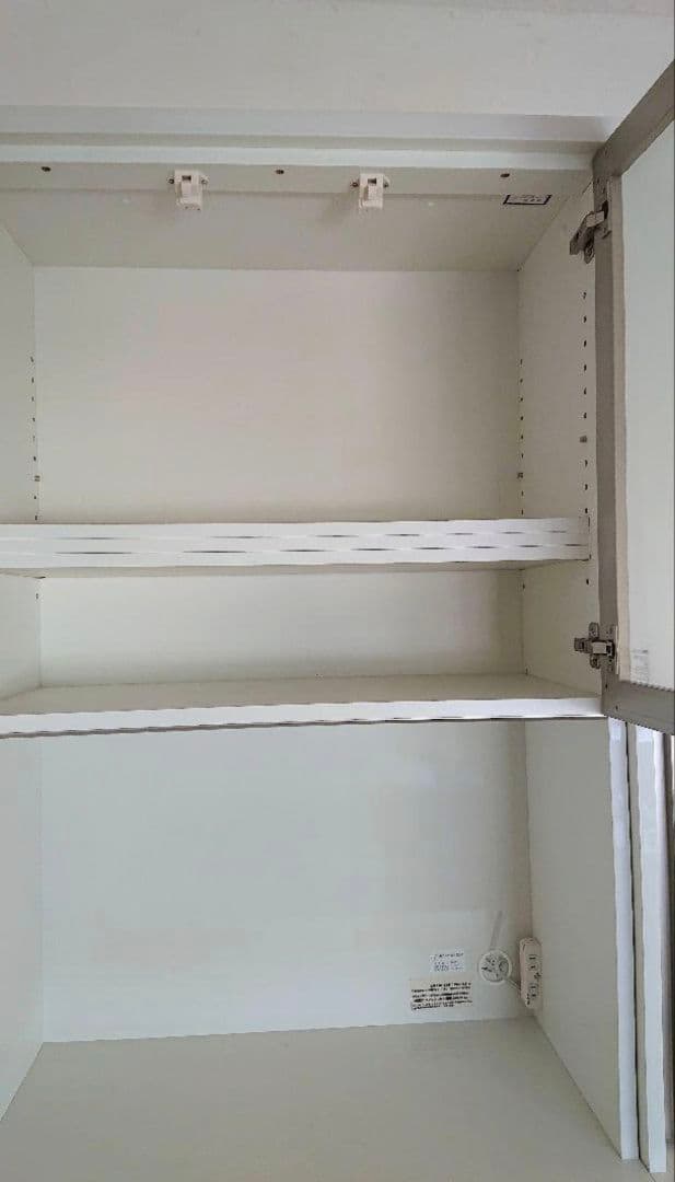 未使用 ホワイト 食器棚 大容量