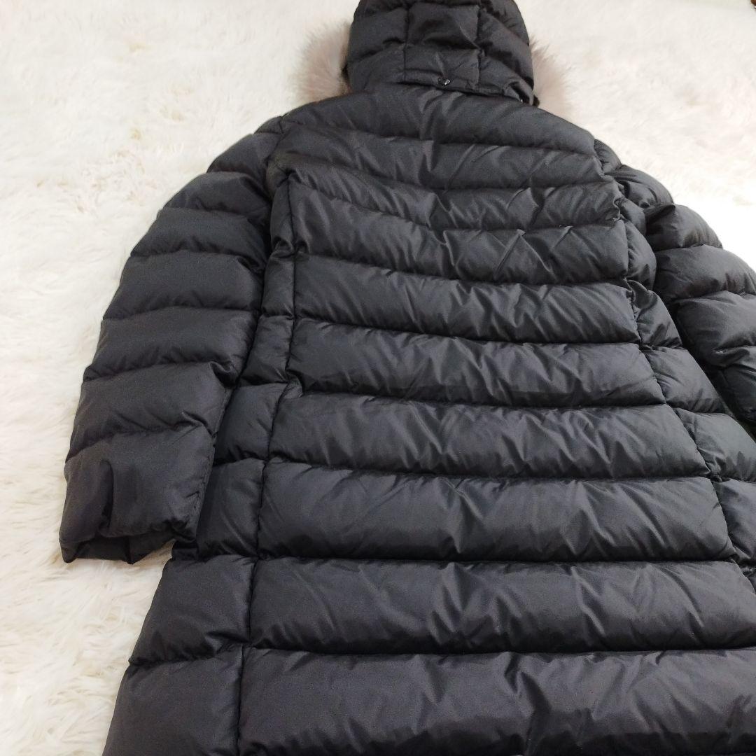 18061✨MONCLER ABELLE ロングダウンジャケット ブラック