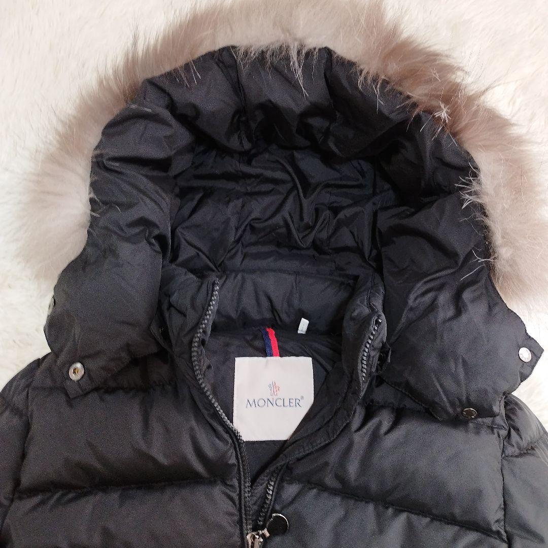 18061✨MONCLER ABELLE ロングダウンジャケット ブラック