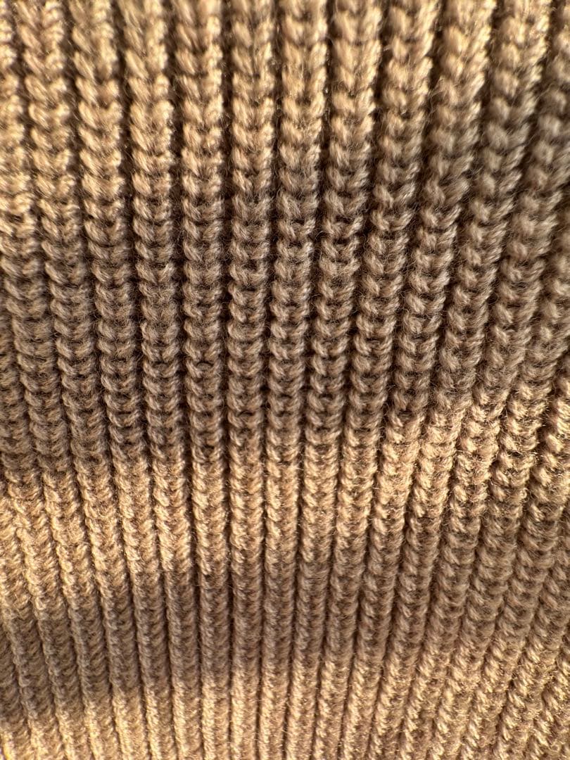 René リボンニット　ベージュ　2023AW サイズ36 ウール100%