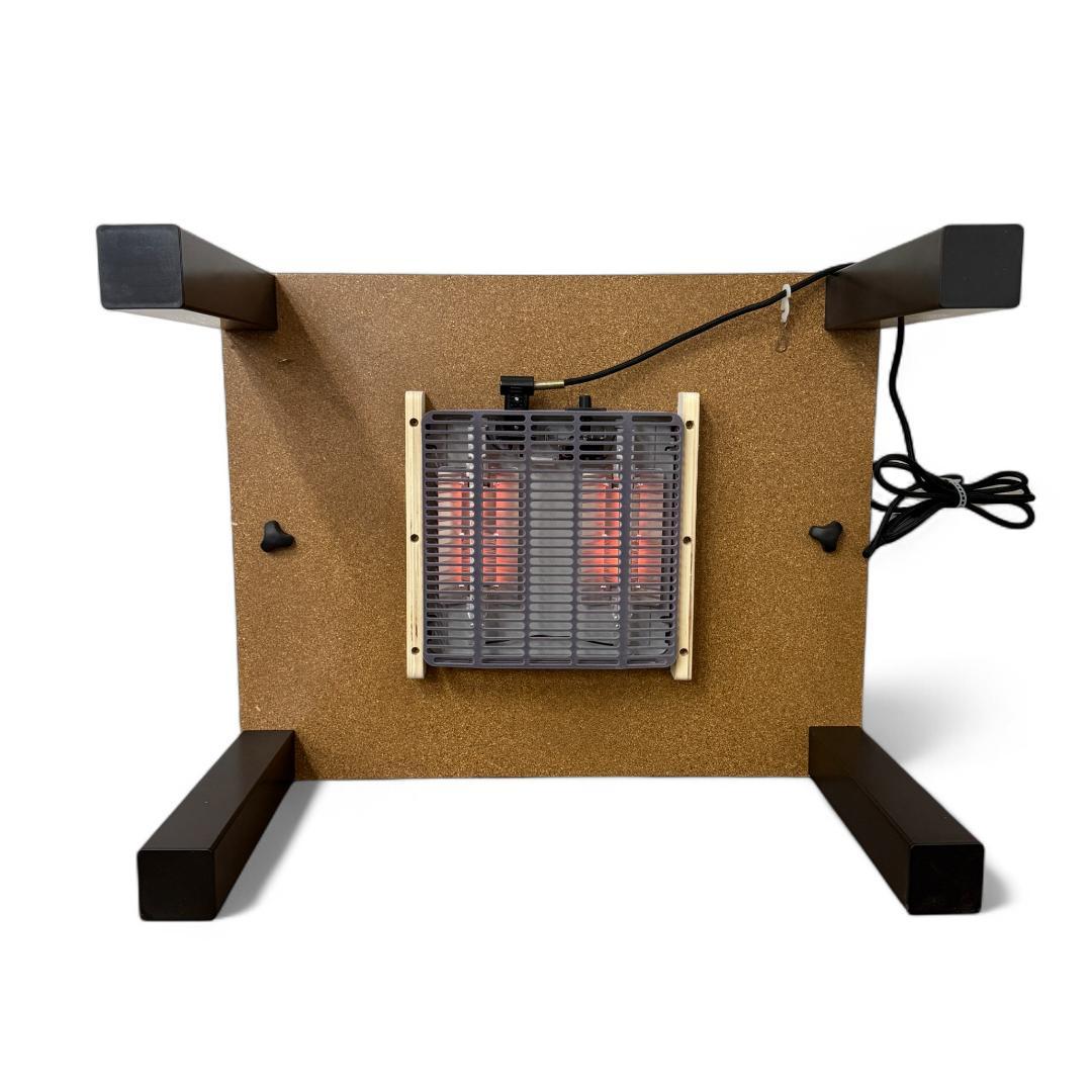 幅75㎝【新品】コンパクト＆オールシーズン対応！ 長方形こたつ 遠赤外線ヒーター