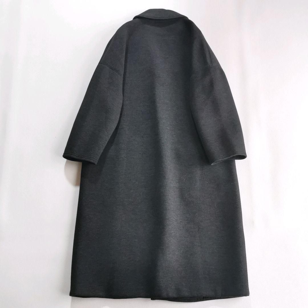 【美品✨】エスマックスマーラ ボンディングチェスターコート ビジュ М