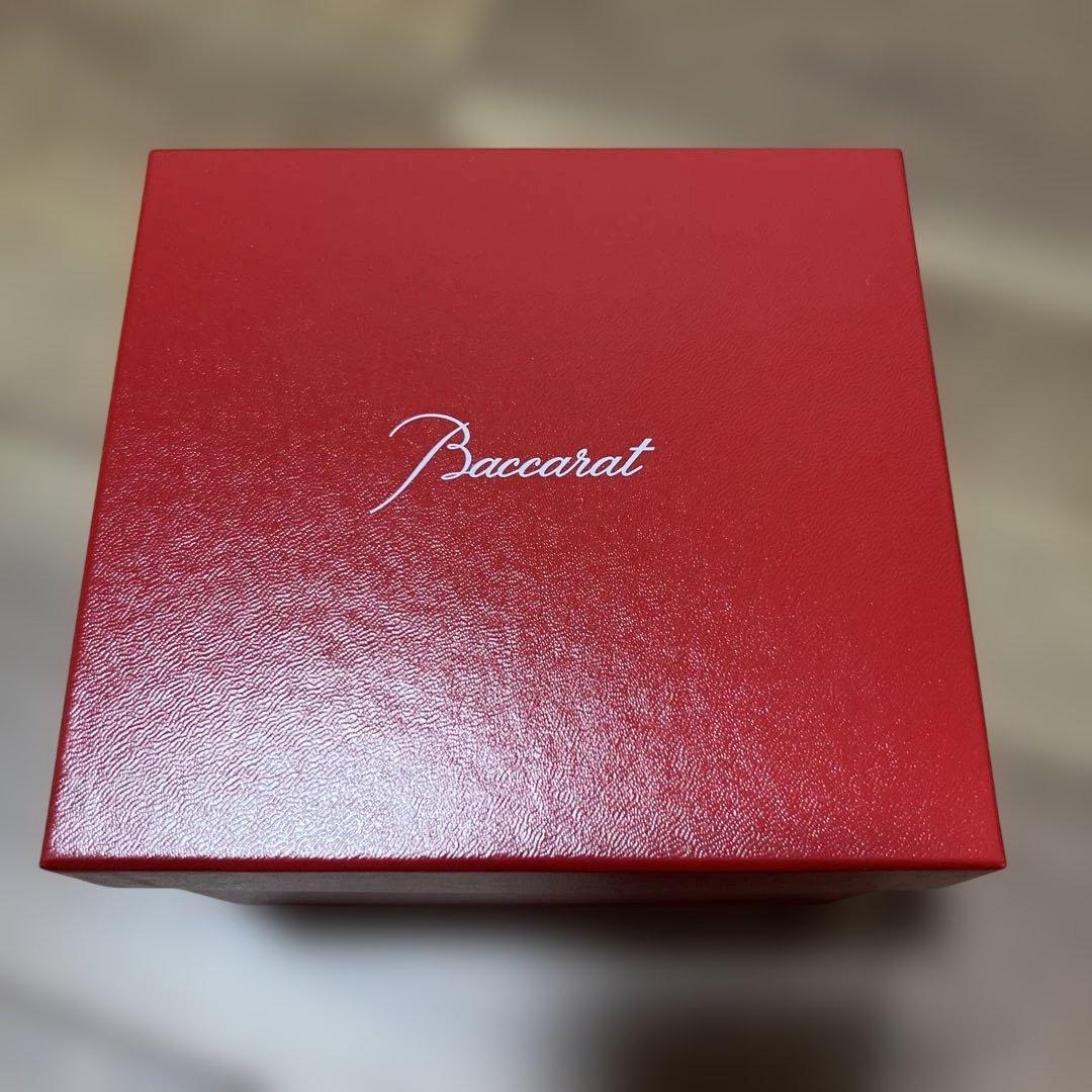 【新品】バカラ　パルメ　ロックグラス　箱付　孔雀柄　鳥柄