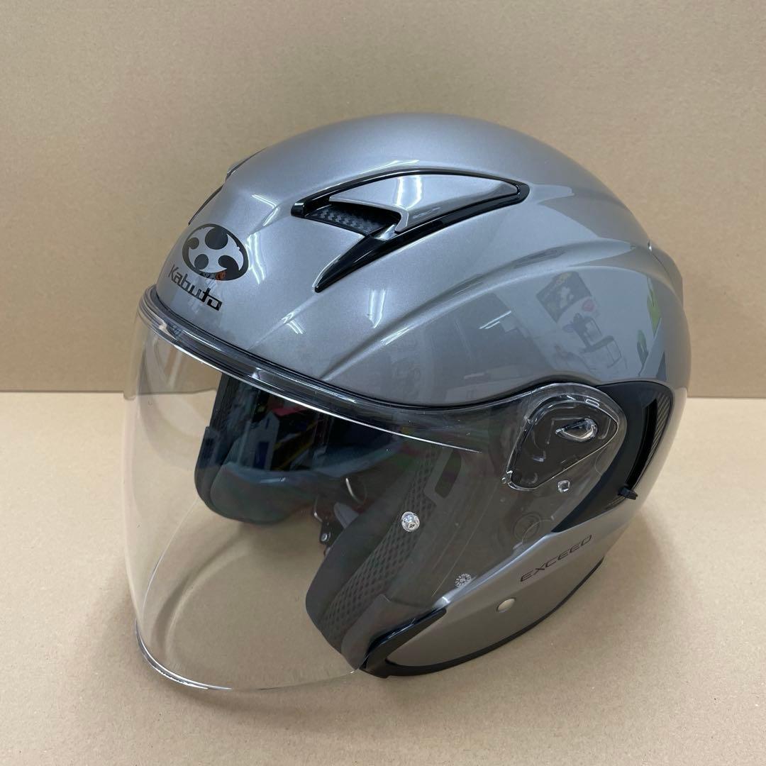 OGK KABUTO EXCEED　XL　クールガンメタ【中古美品】