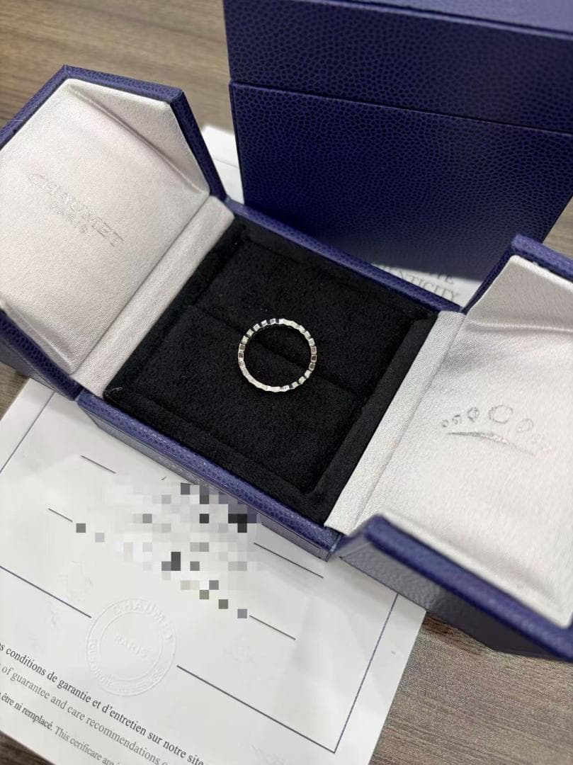 ショーメ Chaumet ビー マイ ラブ ハニカム リング K18WG 52号