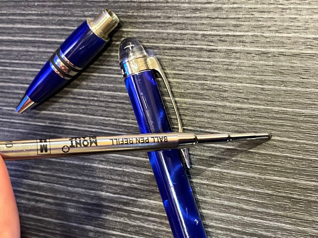 【破格】Montblancモンブランスターウォーカー ブルーミッドナイトレジン