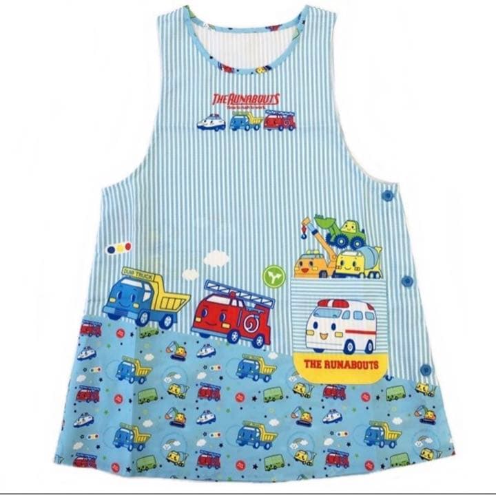 ザラナバウツ　エプロン　働く車　新品未使用タグ付き未開封　サンリオキャラクター