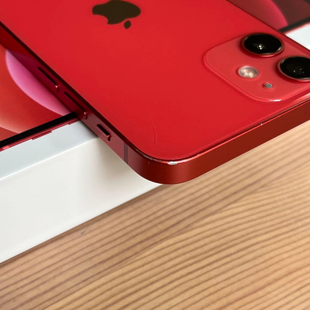 スマートフォン本体 iPhone 12 mini (PRODUCT(RED)) 128GB