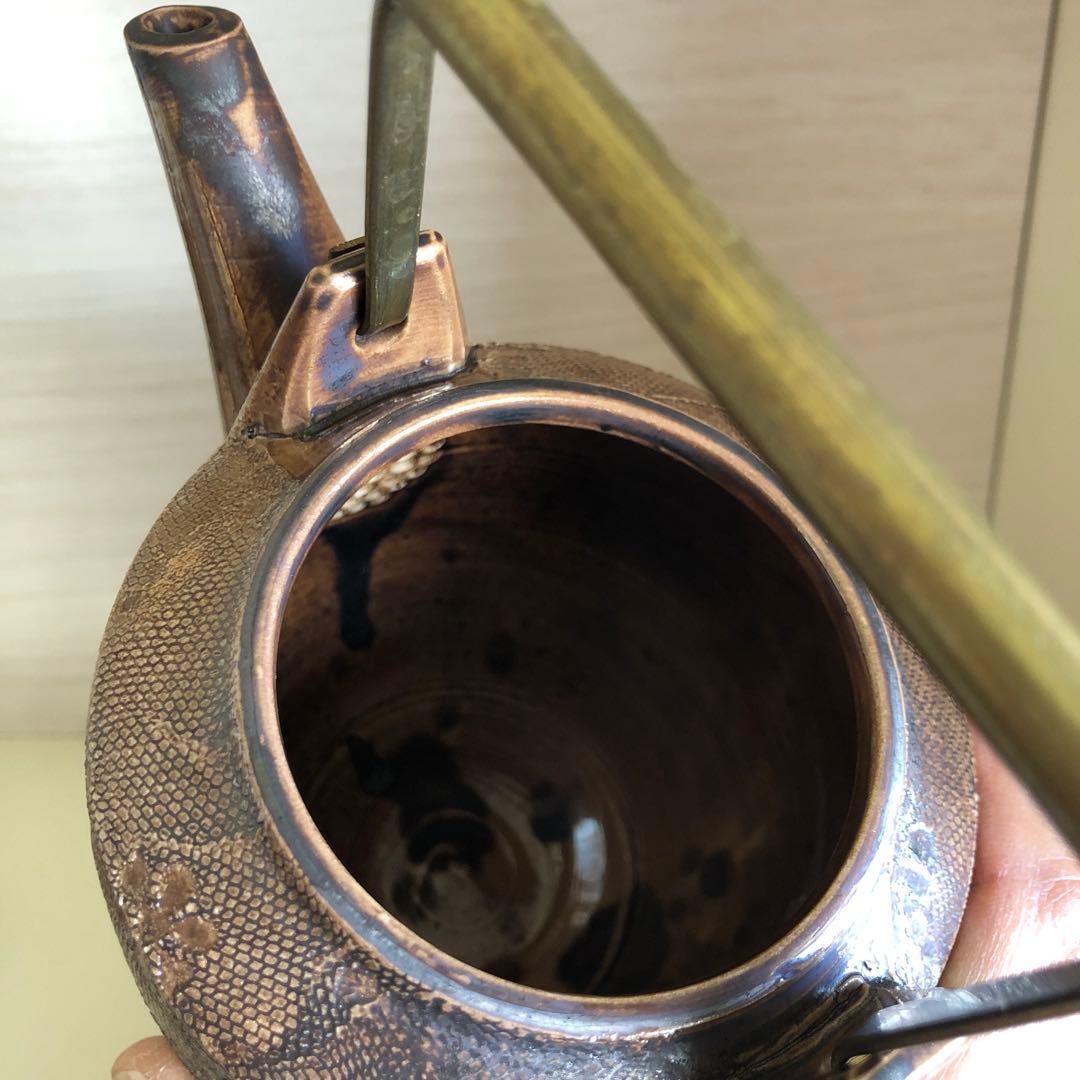 濱中史朗さん　メタリックレース急須