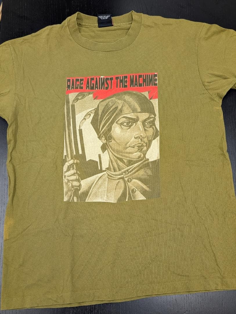 Rage Against バンドT usa製 giantタグ サイズXL