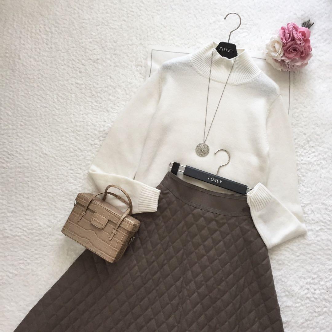 フォクシー　スカート　ウール