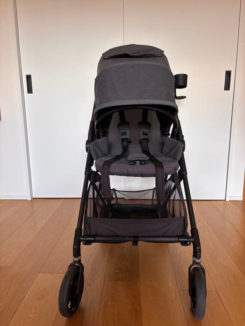 cybex ベビーカー メリオカーボン ディープブラック