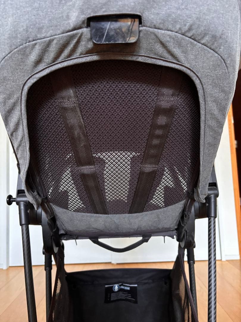 cybex ベビーカー メリオカーボン ディープブラック