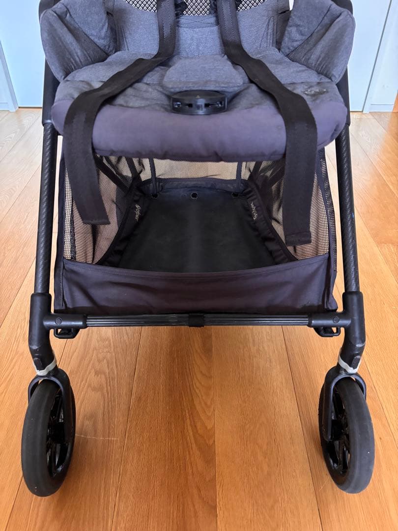cybex ベビーカー メリオカーボン ディープブラック