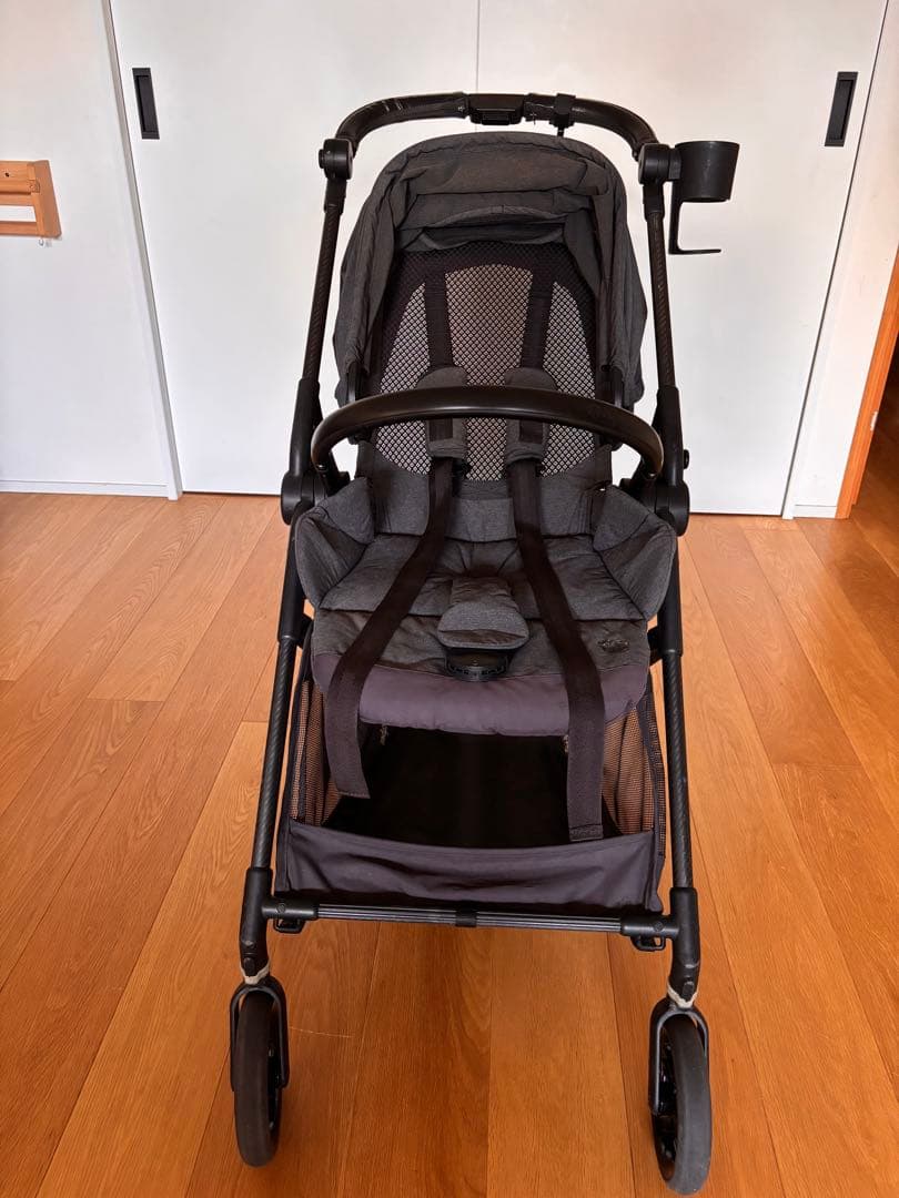 cybex ベビーカー メリオカーボン ディープブラック
