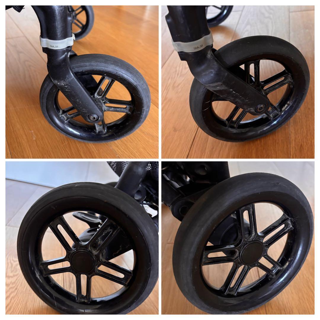 cybex ベビーカー メリオカーボン ディープブラック