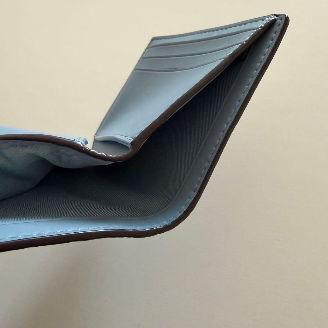 美品✨COACH ミラ スモール フラップ ウォレット・カラーブロック