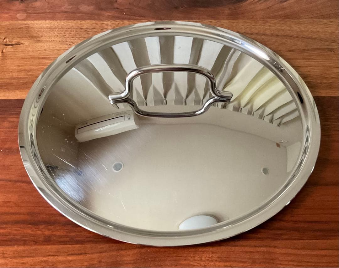 ジオプロダクト 蒸し器付き両手鍋 25cm 日本製 ステンレス