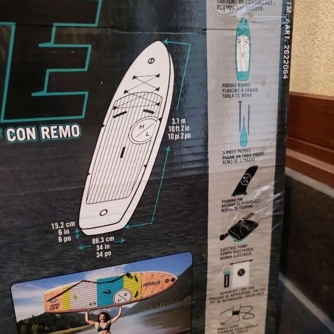 新品未開封 ハイパーライト スタンドアップパドルボード SUP 電動ポンプ付き