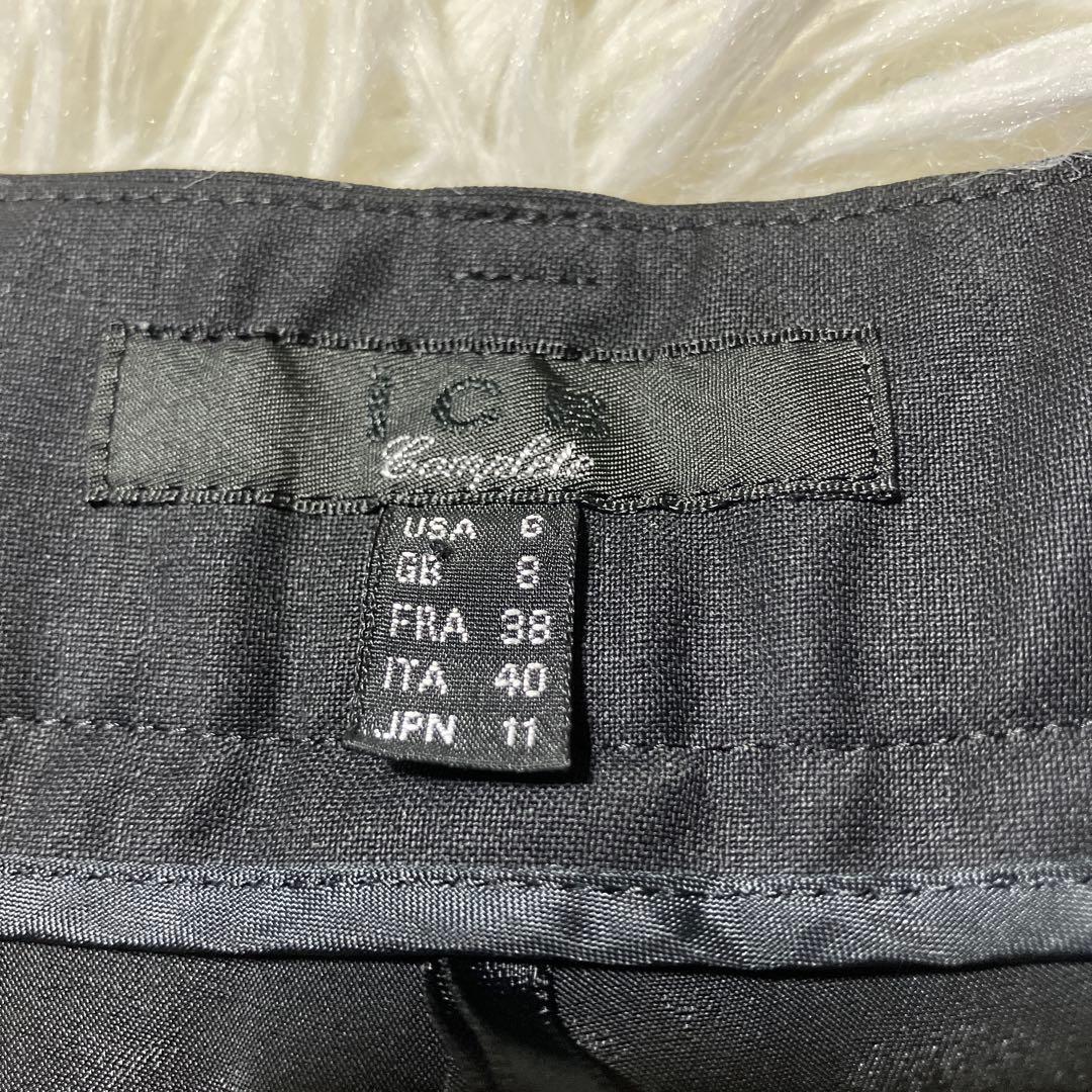 極美品【iCB】アイシービー complete パンツスーツ　日本製　11号