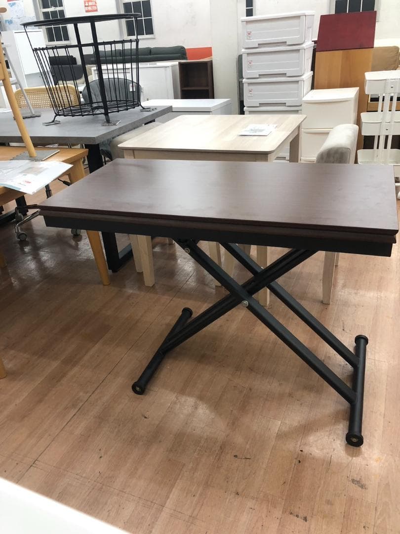 【福岡市限定】昇降テーブル 野田産業 クルーセ CRUSE-LFT100EX