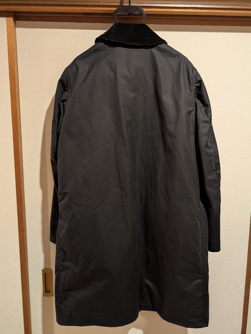 Barbour　border SL　サイズ36　ダークネイビー