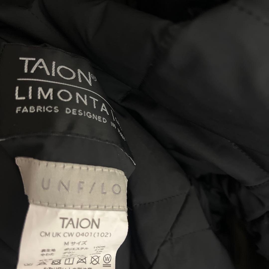 【TAIONxUNFILO】 リバーシブルボアダウン　M