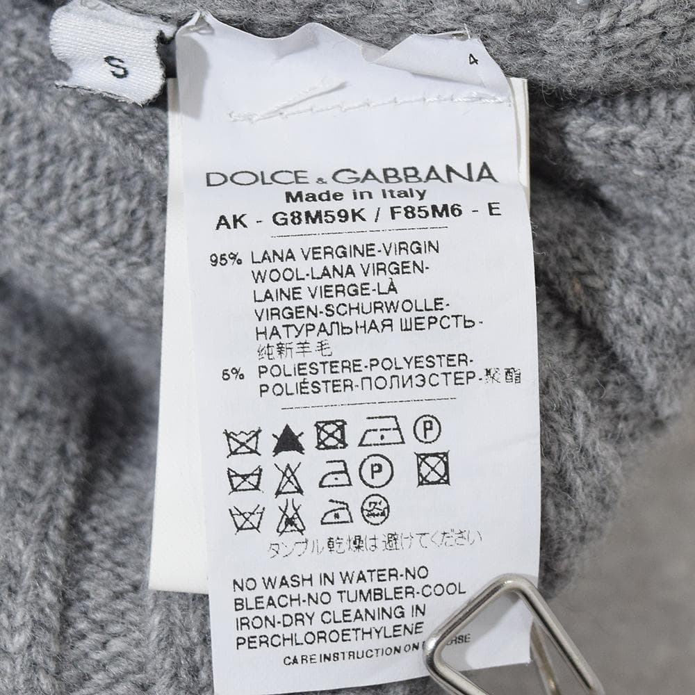 08AW archive DOLCE&GABBANA バラクラバ フードマフラー