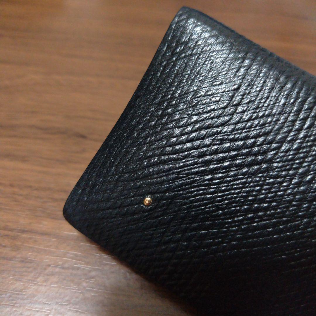 t.mbh 牛革ヴォリンカ　 二つ折りケース　 えくぼ18KPG付き