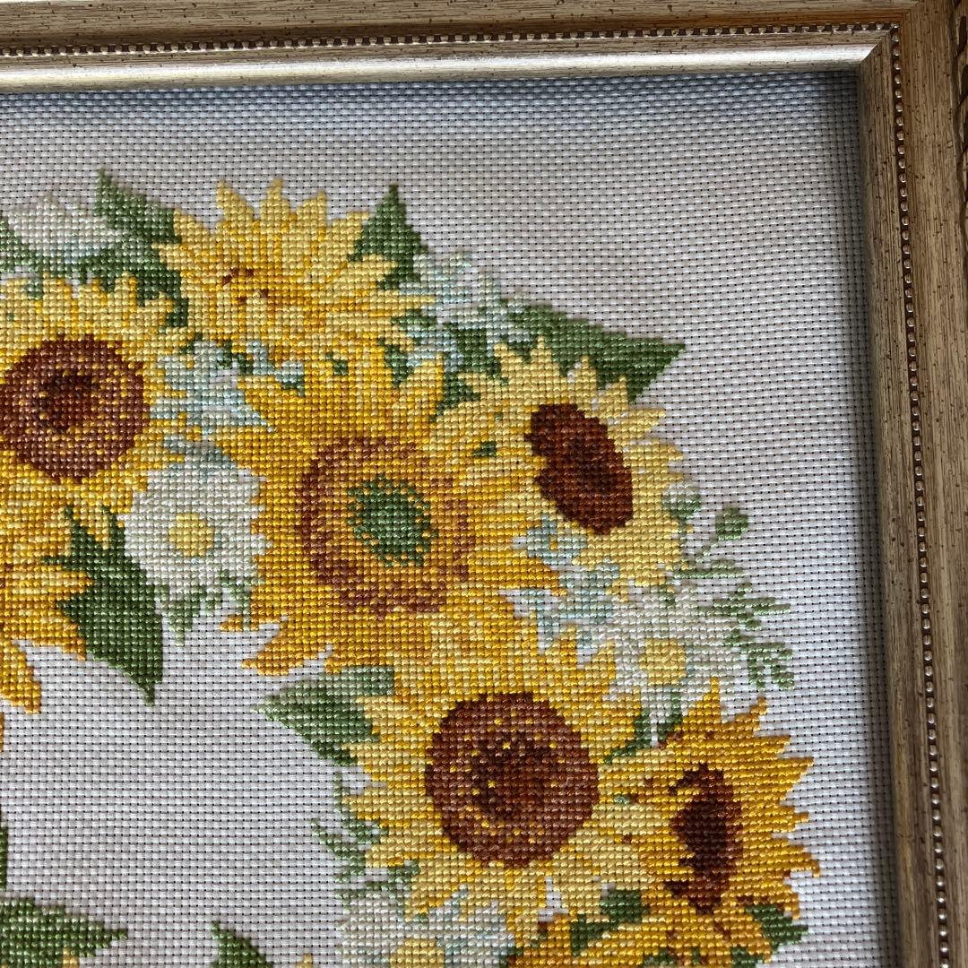 ホビーラホビーレクロスステッチ　サンフラワーリース